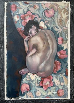 Gemälde, Morris’s lover 5, Nadezda Stupina
