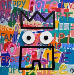 Gemälde, Happy pote, MAM