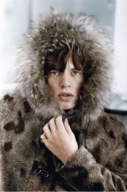 Photographie, Mick Jagger, colourised, Terry O'Neill