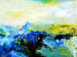 Painting, Entrance to paradise, Pol Ledent