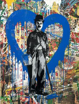 Gemälde, Charlie Chaplin, Mr Brainwash