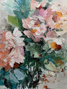 Peinture, Garden flowers, Schagen Vita