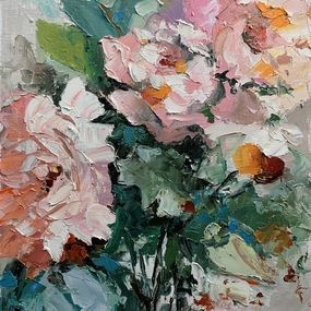 Gemälde, Garden flowers, Schagen Vita