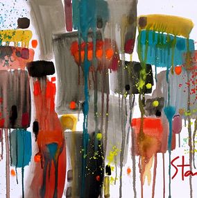 Peinture, Rainy music-III, Stanislav Bojankov