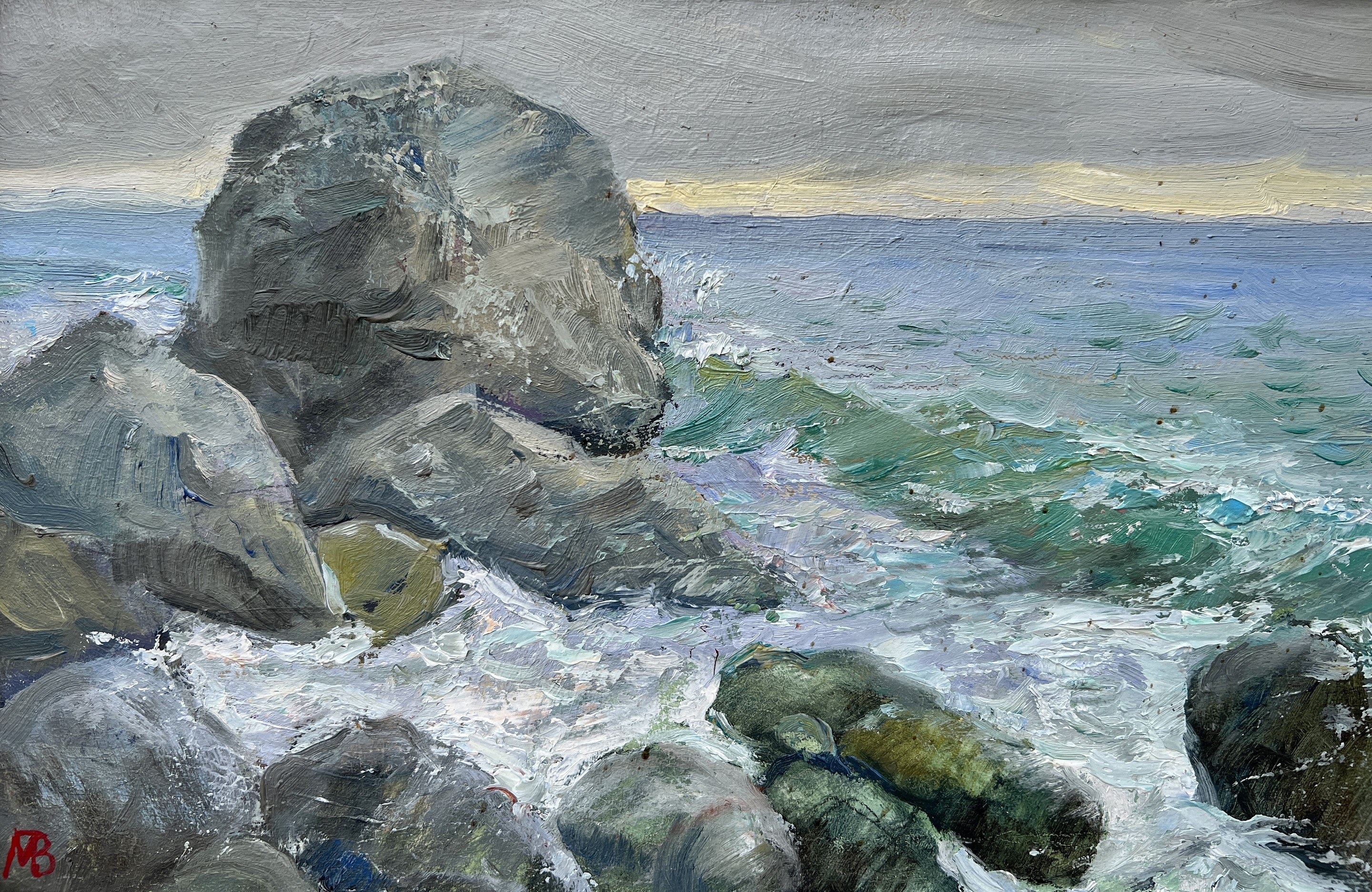 Mishurovsky Victor, Rocky coast Mishurovsky Victor, Rocky coast