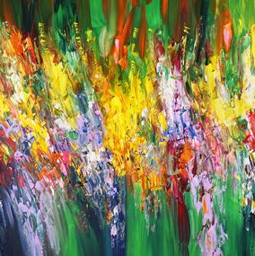 Painting, Green Daydream L 6, Peter Nottrott