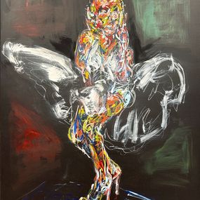 Gemälde, Marilyn Monroe - frei interpretiert, Nicole Leidenfrost