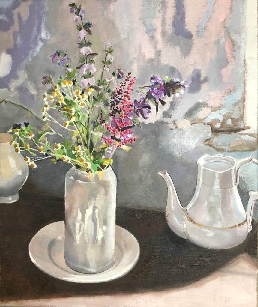 Sophie Roy, Bouquet à la fenêtre Sophie Roy, Bouquet à la fenêtre