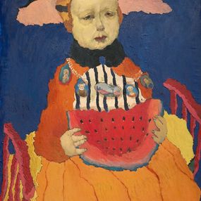 Gemälde, Infanta with a Watermelon, Maxime Vardanian