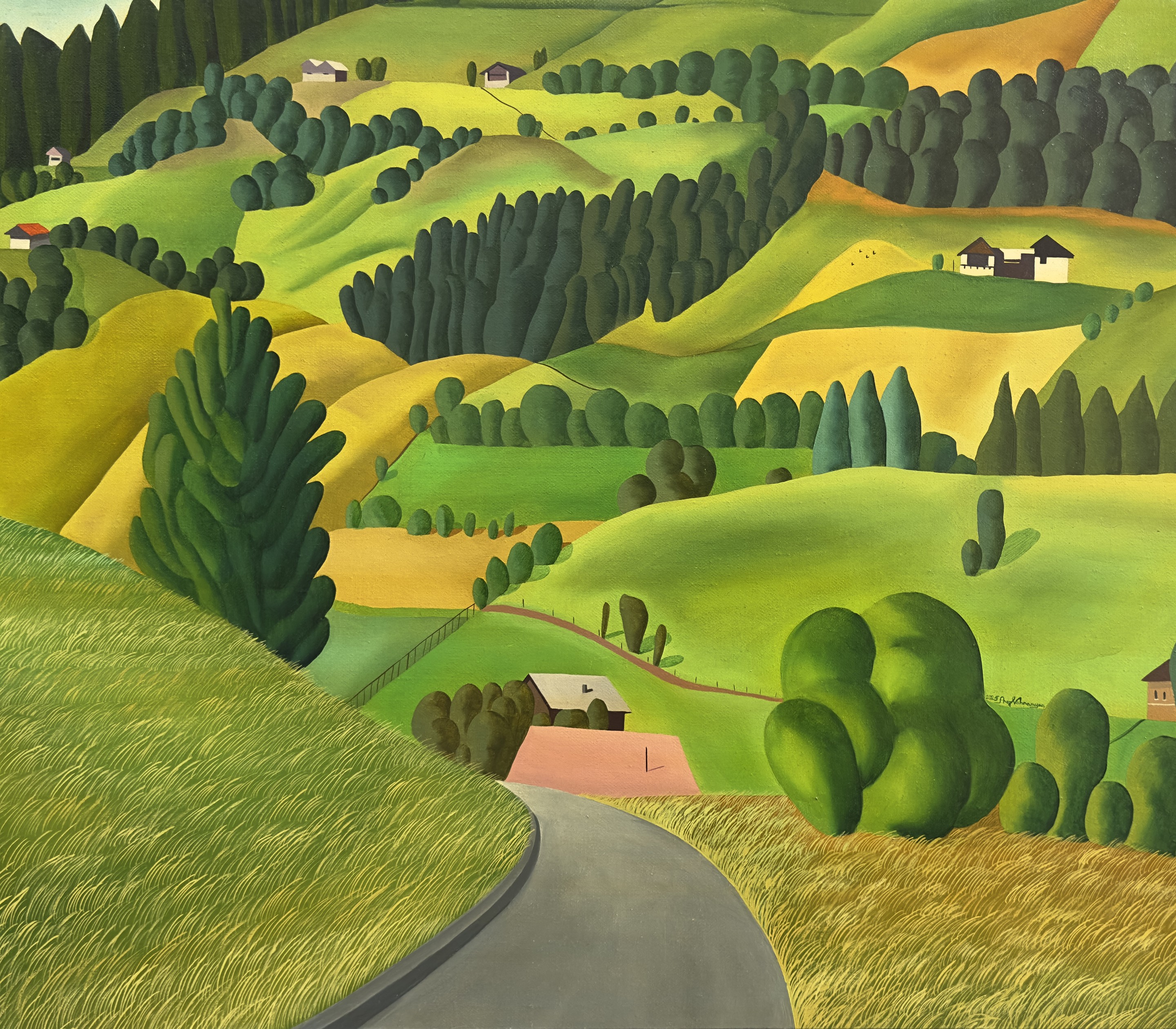 Areg Vahramyan, Landscape Areg Vahramyan, Landscape