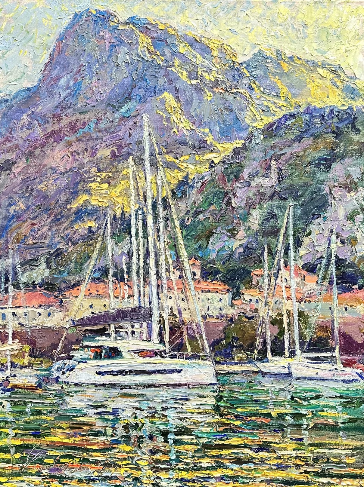 Andrii Chebotaru, Morning marina of Kotor Andrii Chebotaru, Morning marina of Kotor
