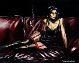 Painting, Sultry in Shadows, Ruslana Levandovska