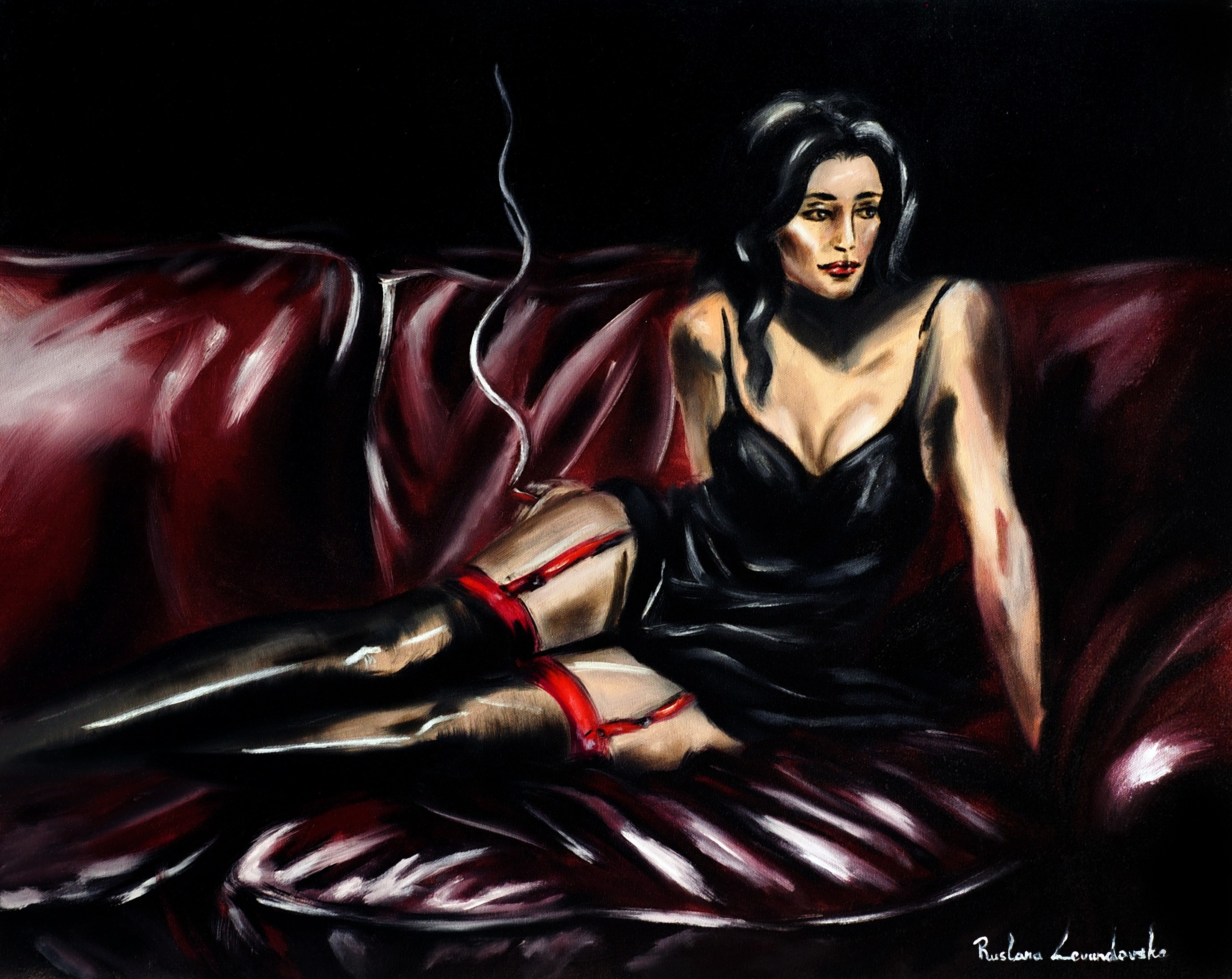 Ruslana Levandovska, Sultry in Shadows Ruslana Levandovska, Sultry in Shadows