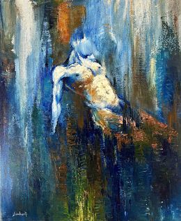 Gemälde, Le baiser, Kevin Lombarte