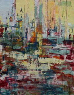 Peinture, Sunset in the Port, Mariam Dashtoyan