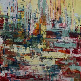 Peinture, Sunset in the Port, Mariam Dashtoyan