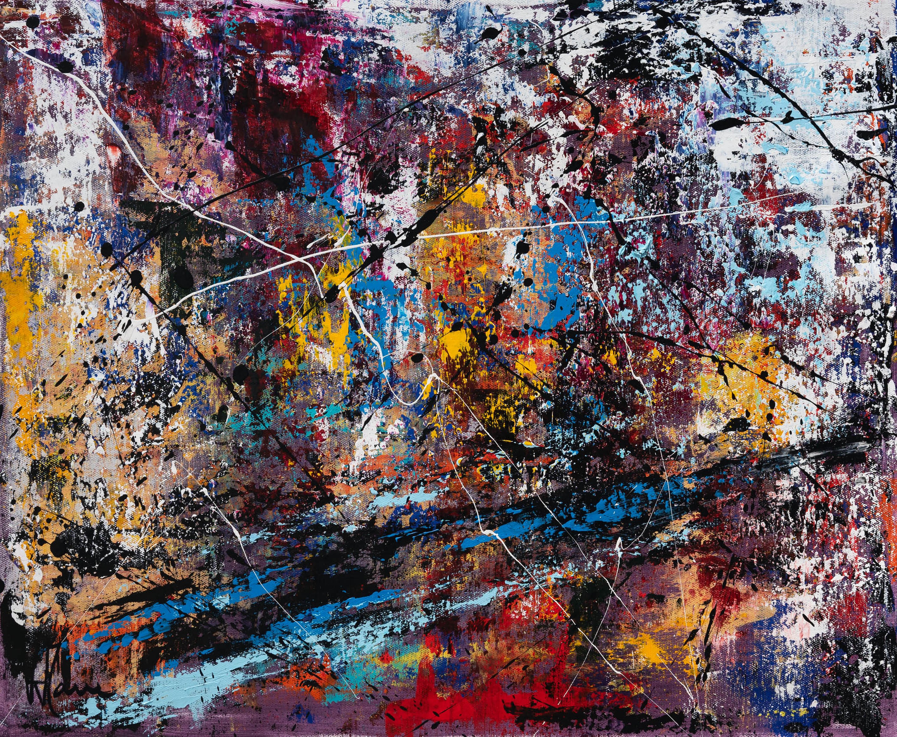 Jean-Jacques Marie, Création L081. Contrastes intenses et textures vibrantes Jean-Jacques Marie, Création L081. Contrastes intenses et textures vibrantes