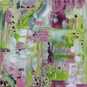 Peinture, Gastibelza - Série abstraction colorée, Flov'