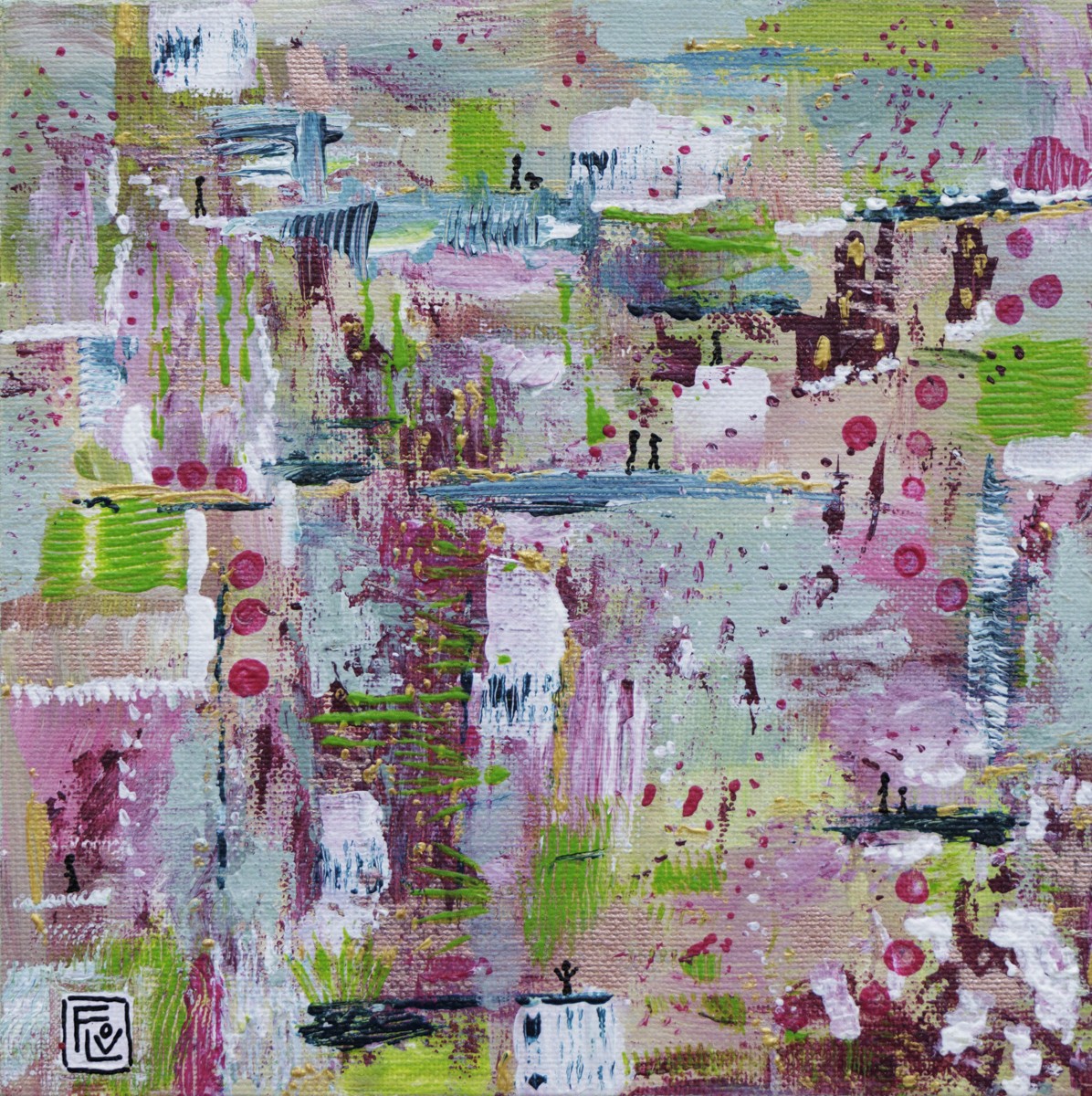 Flov', Délivrance - Série abstraction colorée Flov', Délivrance - Série abstraction colorée