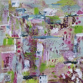 Gemälde, Délivrance - Série abstraction colorée, Flov'