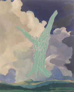 Peinture, Ascension, Mary Hrbacek