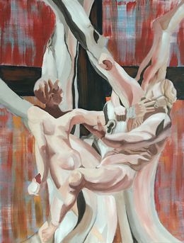 Peinture, Struggle I, Mary Hrbacek