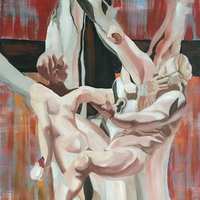 Peinture, Struggle I, Mary Hrbacek