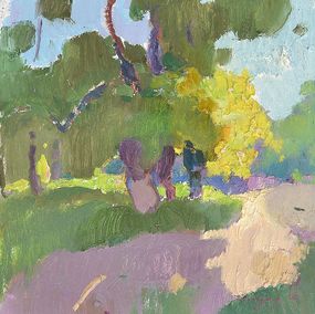 Gemälde, In the Shadow, Alexander Shandor