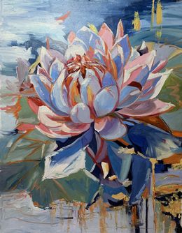 Peinture, Water Lily Waltz, Schagen Vita