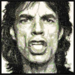 Gemälde, Mick Jagger, Tessa Qwartz