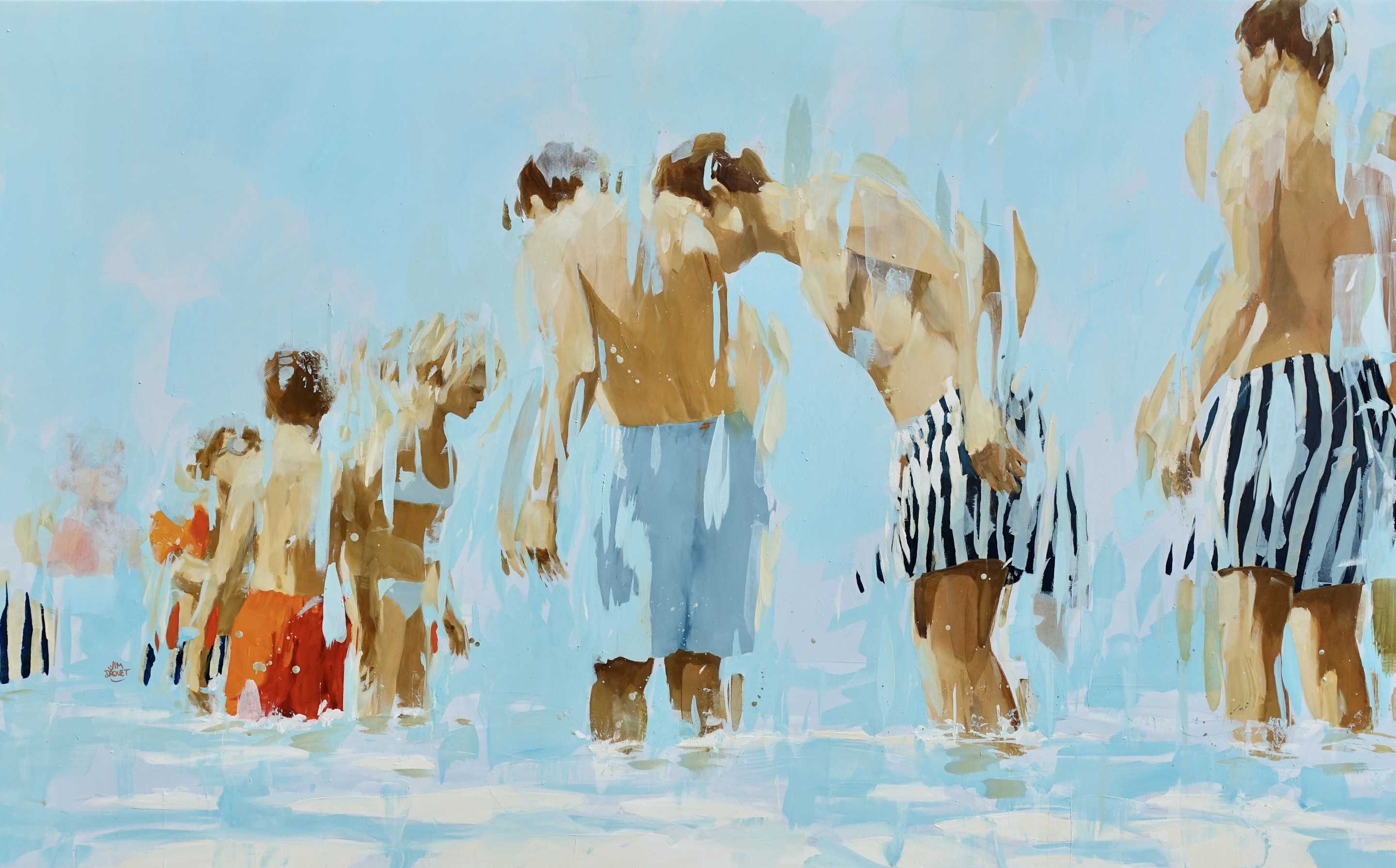 Jean Marie Drouet, Blue beach Jean Marie Drouet, Blue beach