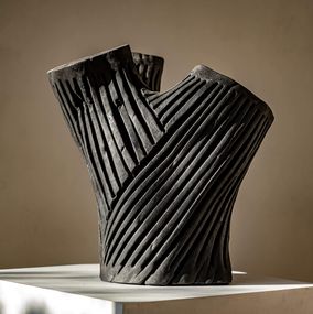 Sculpture, Eucalyptus Noir N°3, Yves Tilly