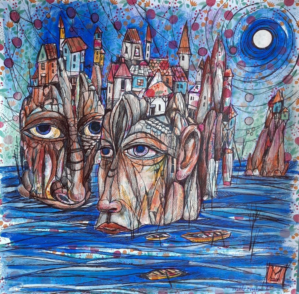 Florence Malcombe, Paysage Imaginaire I Florence Malcombe, Paysage Imaginaire I