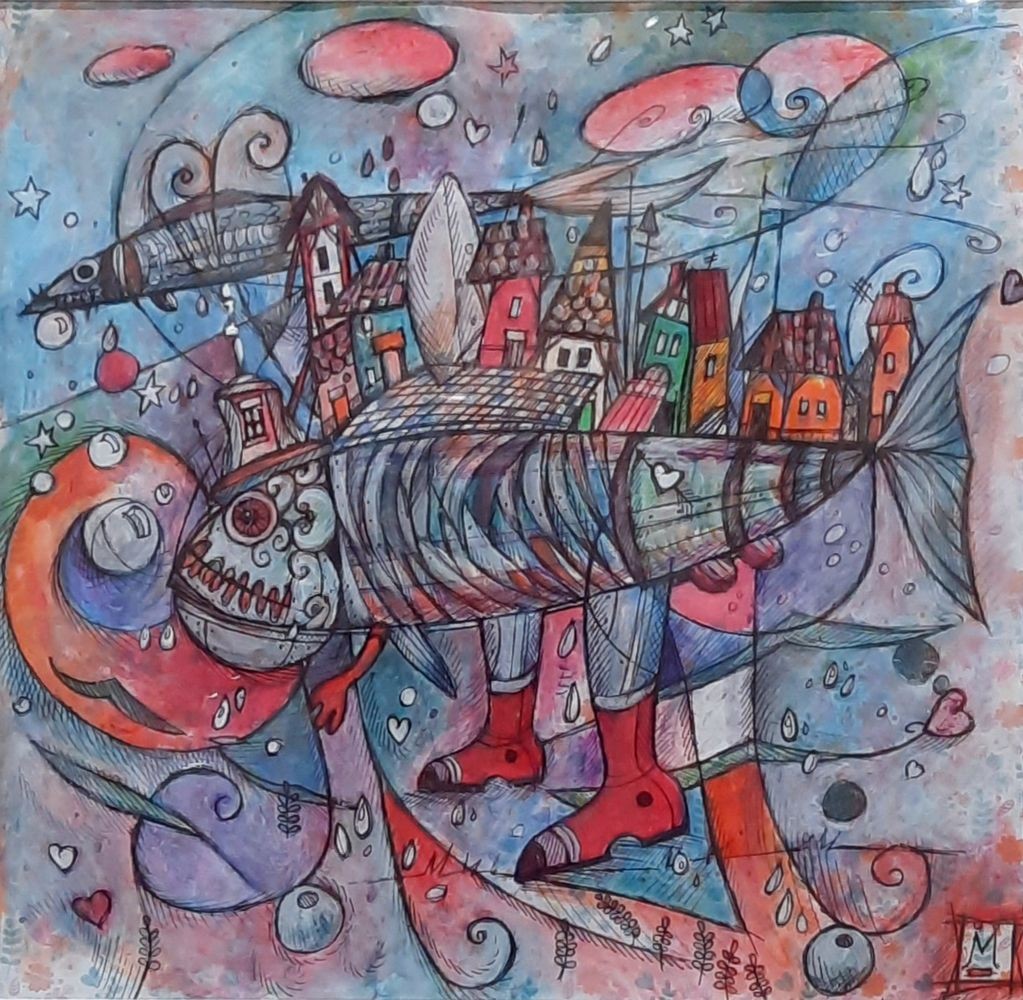 Florence Malcombe, Paysage imaginaire III Florence Malcombe, Paysage imaginaire III
