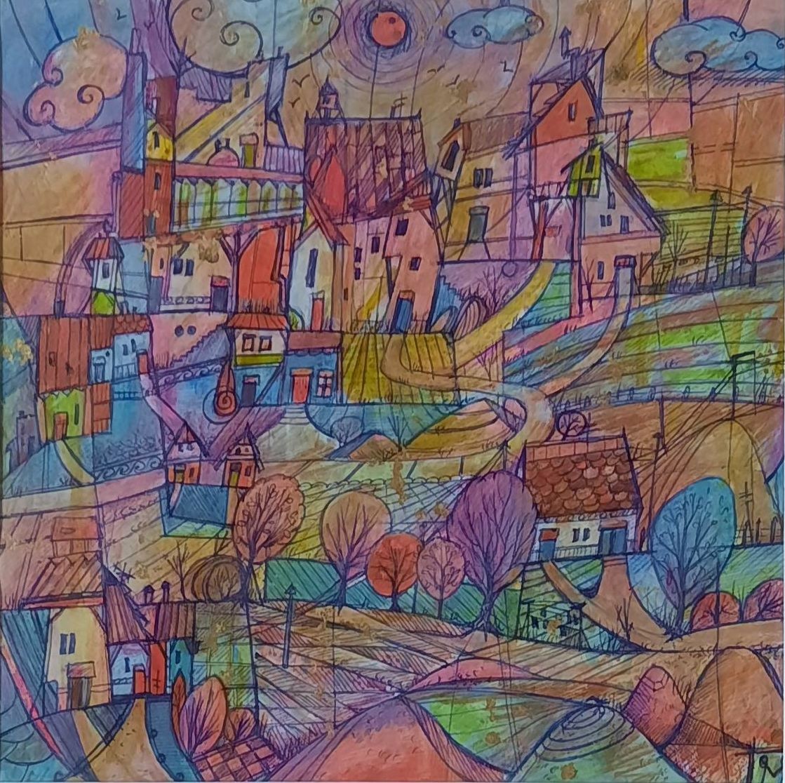 Florence Malcombe, Paysage imaginaire V Florence Malcombe, Paysage imaginaire V