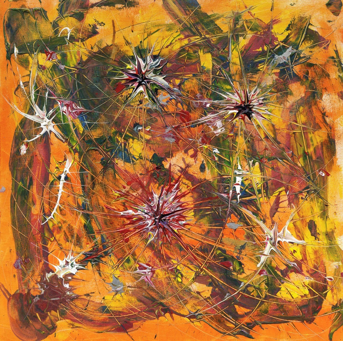 Marc Michon, Idée de cueillette - Série Synapses, explosion de couleurs Marc Michon, Idée de cueillette - Série Synapses, explosion de couleurs