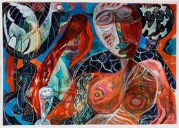 Peinture, La colombe, Claude Routier