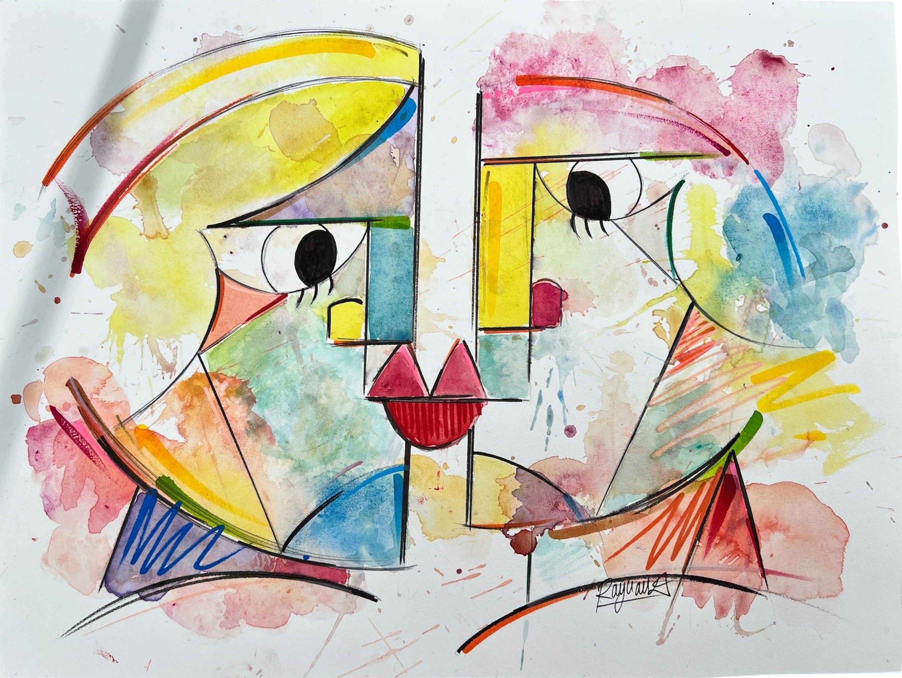 Julien Raynaud, Aquarelle Julien Raynaud, Aquarelle