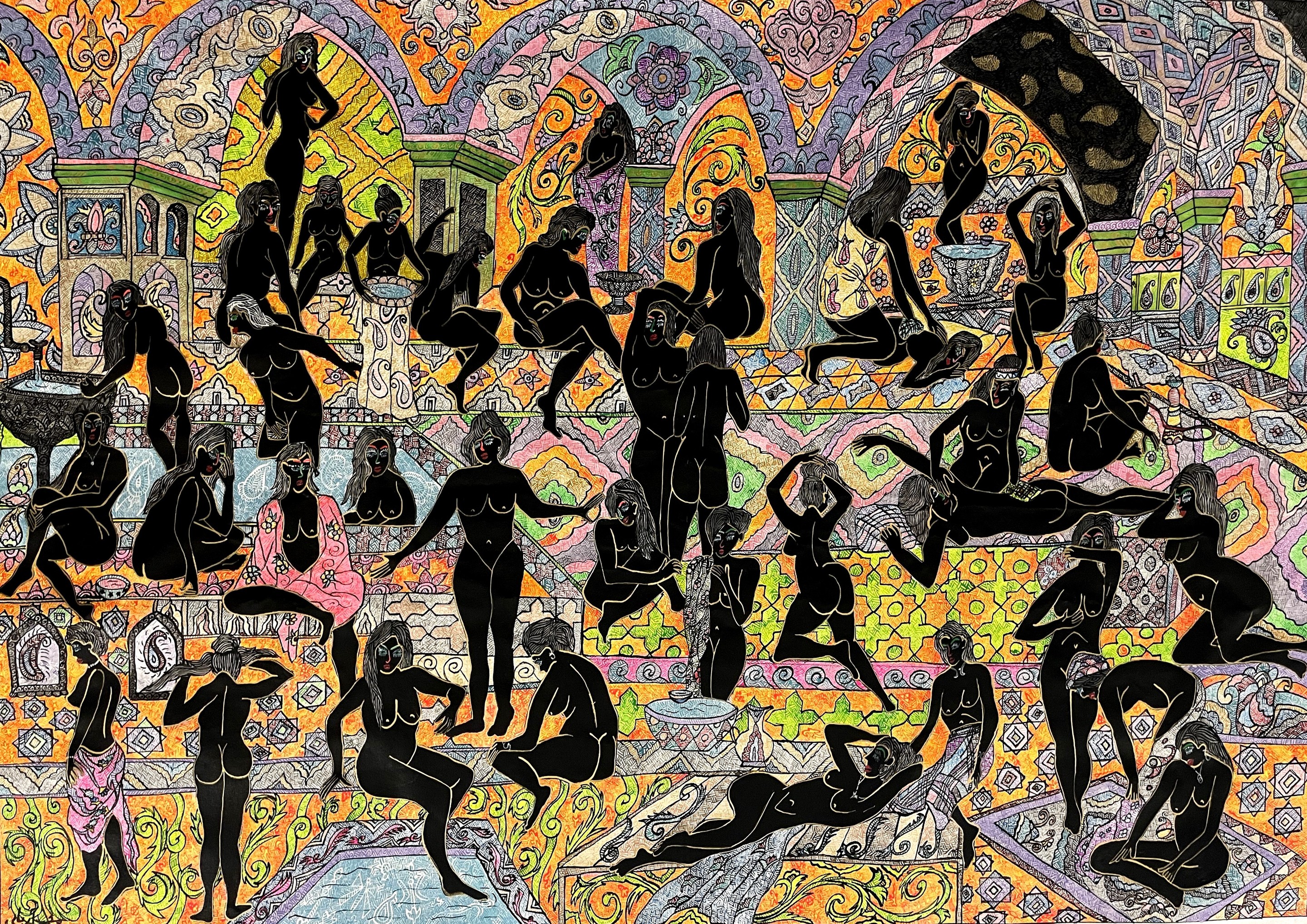Mohammad Ariyaei, Le bain Mohammad Ariyaei, Le bain