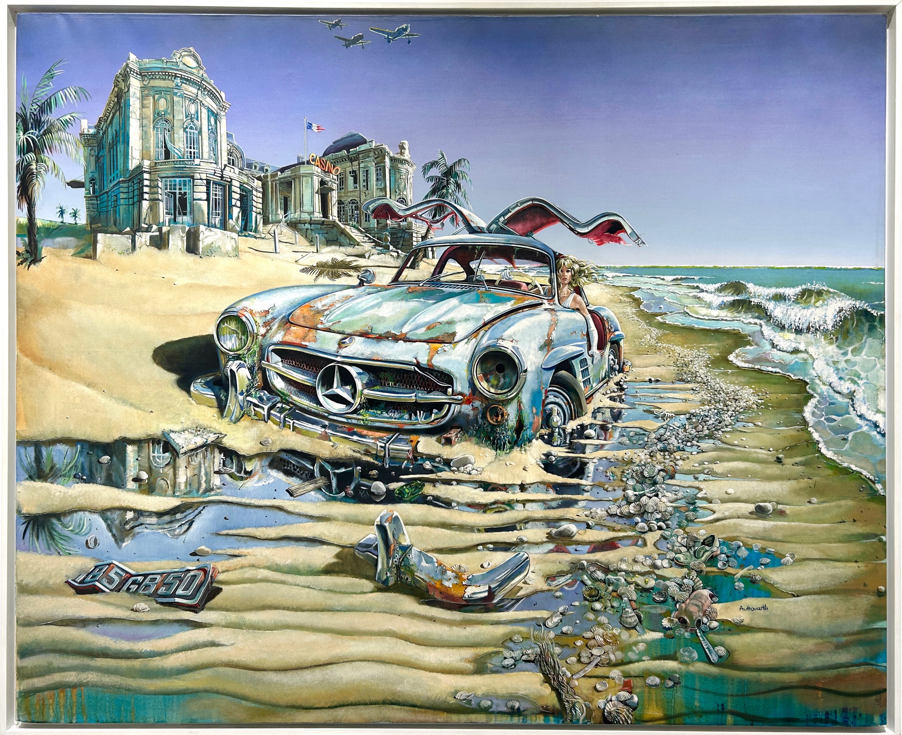 Daniel Authouart, La Mercedes du casino Daniel Authouart, La Mercedes du casino