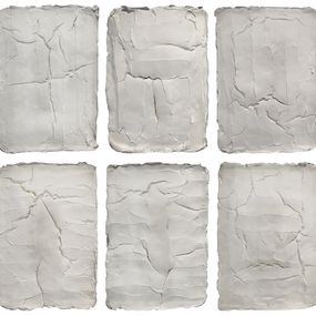 Skulpturen, Set of 6 Ragisména series White, Rodrigo Zuliani Hauck Zampol
