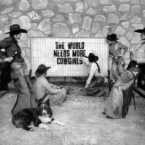 Photography, The World Needs More Cowgirls (L), Beau Simmons