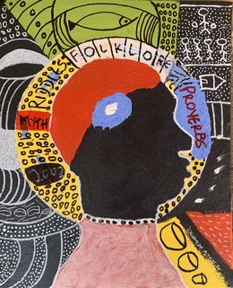 Painting, Folklore - 21st Century, Olumide Ajayi