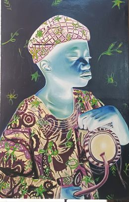Peinture, Drumming Soul - 21st Century, Mayowa Adekile