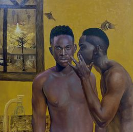 Gemälde, Banuso (Safe Space) - 21st Century, Abdulateef Salaudeen