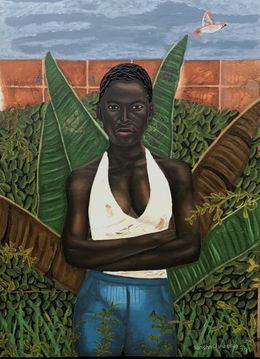 Painting, Till It All Withers 1 - 21st Century, Samson Olatubosun