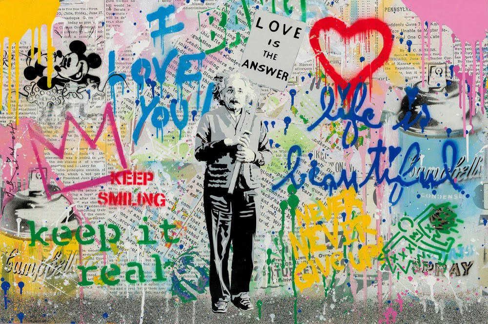 Mr Brainwash, Einstein Mr Brainwash, Einstein