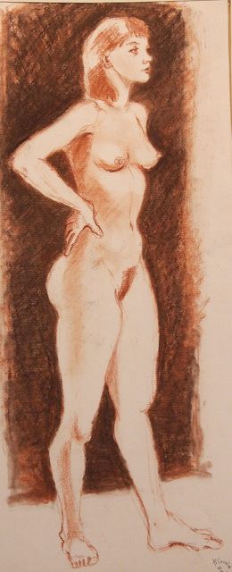 Zeichnungen, N° 634 Sanguine 004, R. Cavalié