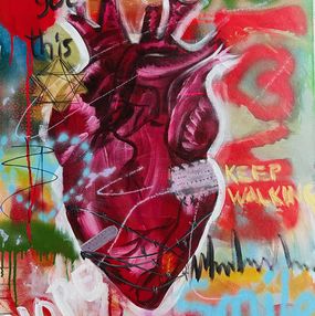 Gemälde, Broken But Beating, Stella Zachariassen