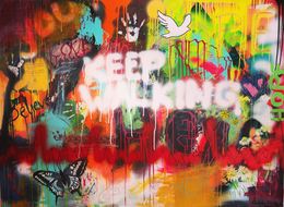 Peinture, Keep Walking, Stella Zachariassen